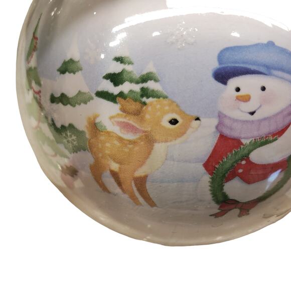 Hallmark Keepsake Ornaments Snow Buddies 2008 Ceramic Ornament NEW - Picture 10 of 13